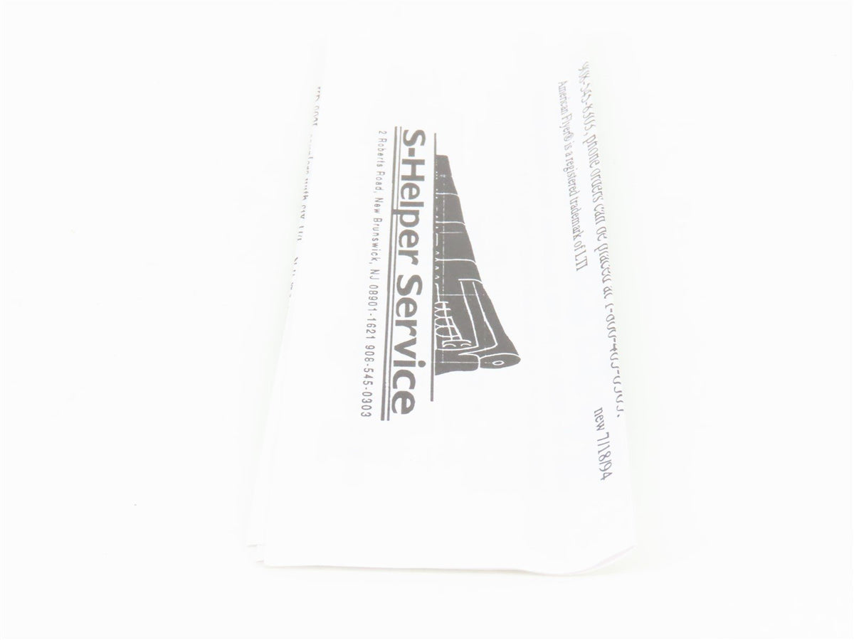 S Scale S-Helper Service Showcase Line 00028-0 D&amp;RGW 2-Bay Covered Hopper #18332