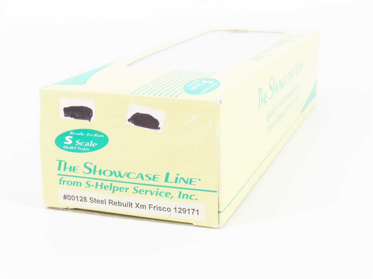 S Scale S-Helper Service Showcase Line 00128 SL-SF Frisco Box Car #129171