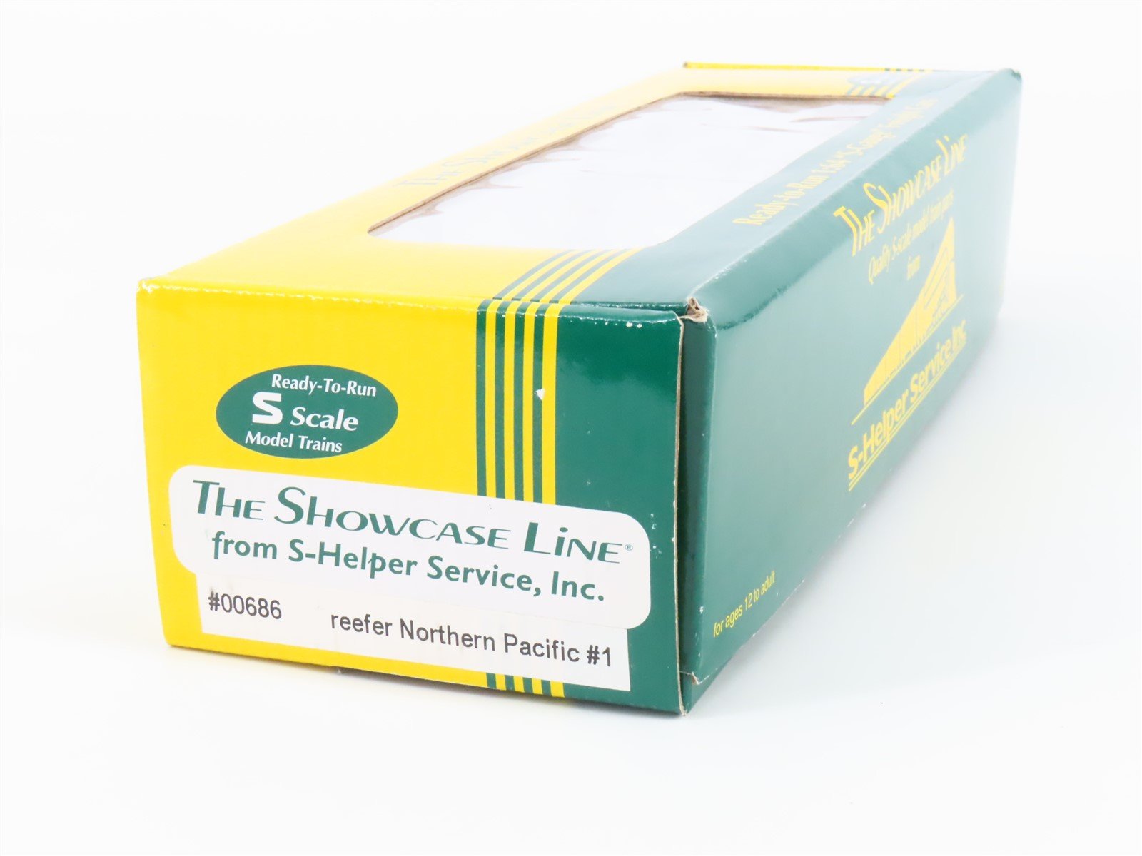 S Scale S-Helper Service Showcase Line 00686 NP Northern Pacific Reefer #900423