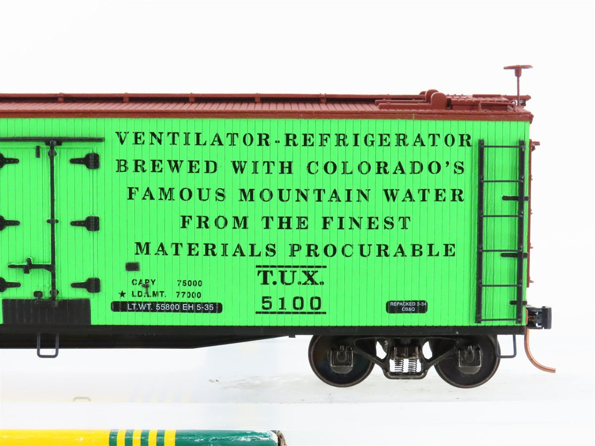 S Scale S-Helper Service Showcase Line 00500 TUX Tivoli Beer Reefer #5100