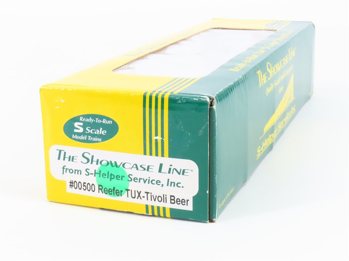 S Scale S-Helper Service Showcase Line 00500 TUX Tivoli Beer Reefer #5100