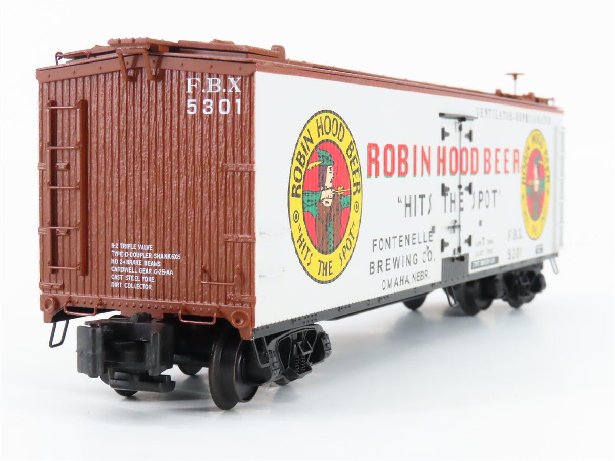 S Scale S-Helper Service Showcase Line 00486 FBX Robin Hood Beer Reefer #5301