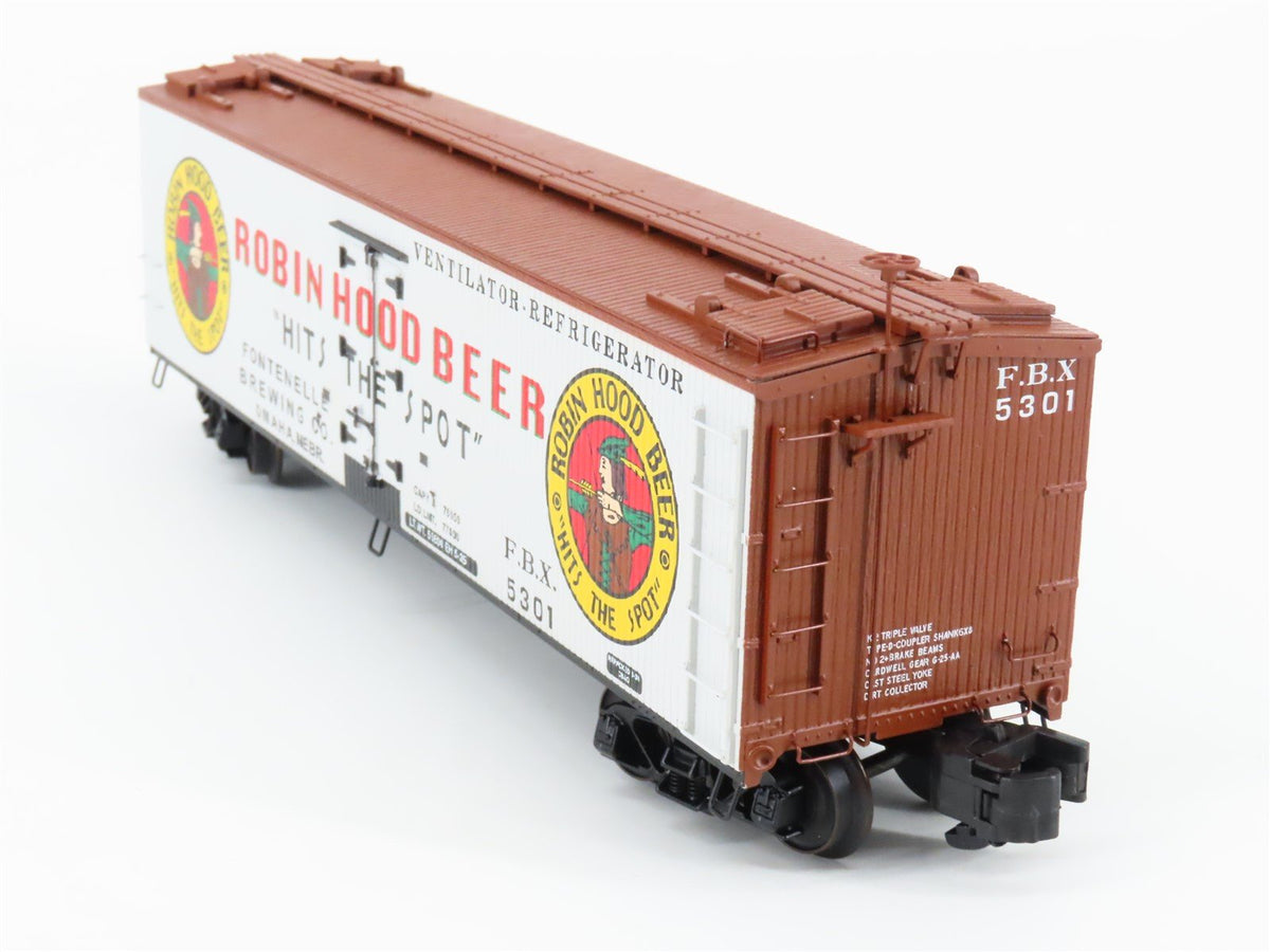 S Scale S-Helper Service Showcase Line 00486 FBX Robin Hood Beer Reefer #5301