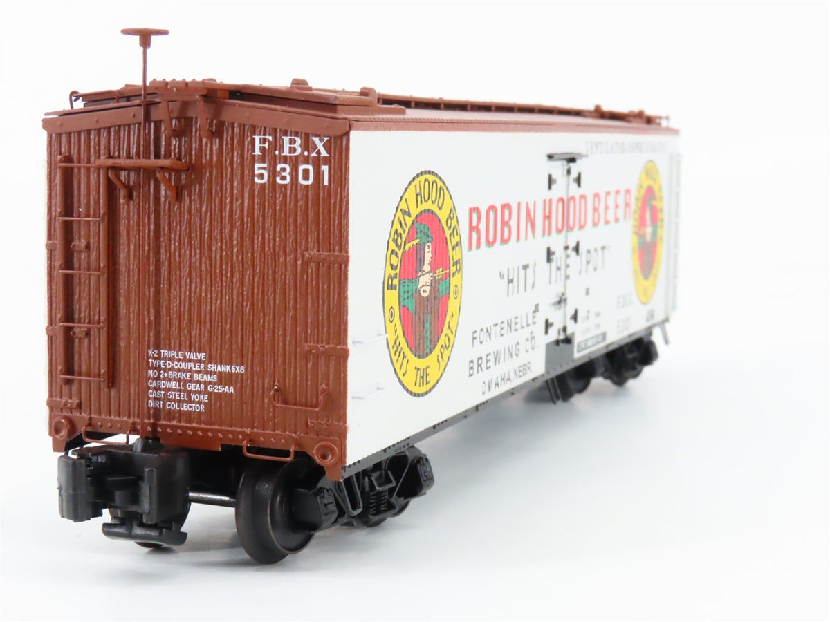 S Scale S-Helper Service Showcase Line 00486 FBX Robin Hood Beer Reefer #5301