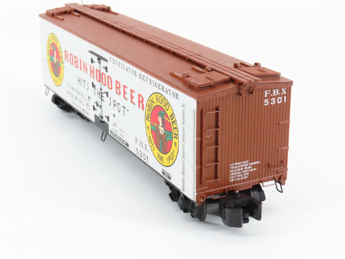 S Scale S-Helper Service Showcase Line 00486 FBX Robin Hood Beer Reefer #5301