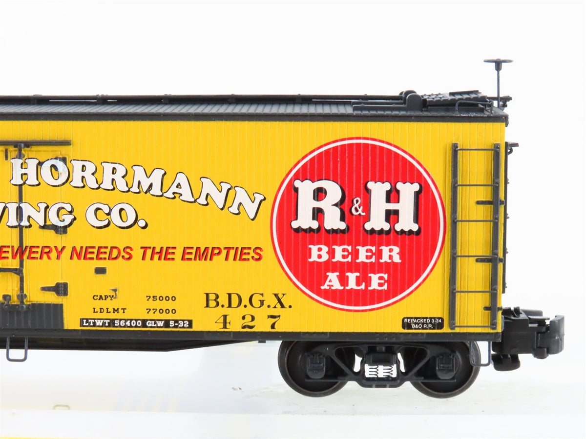 S Scale S-Helper Service Showcase Line 01950 BDGX R&amp;H Beer Ale Reefer #427