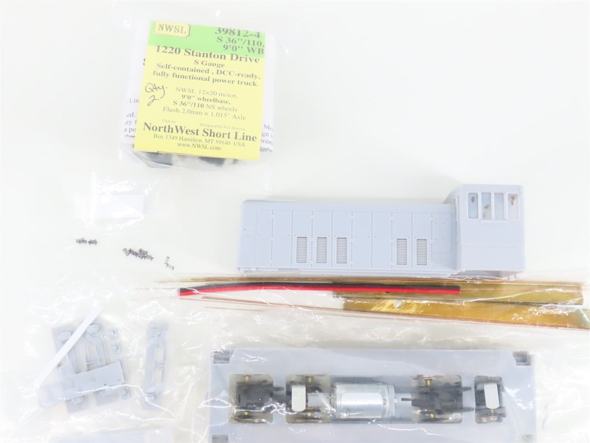 S Scale Smokey Mountain SMMW Kit Undecorated GE 70-Ton Diesel Switcher