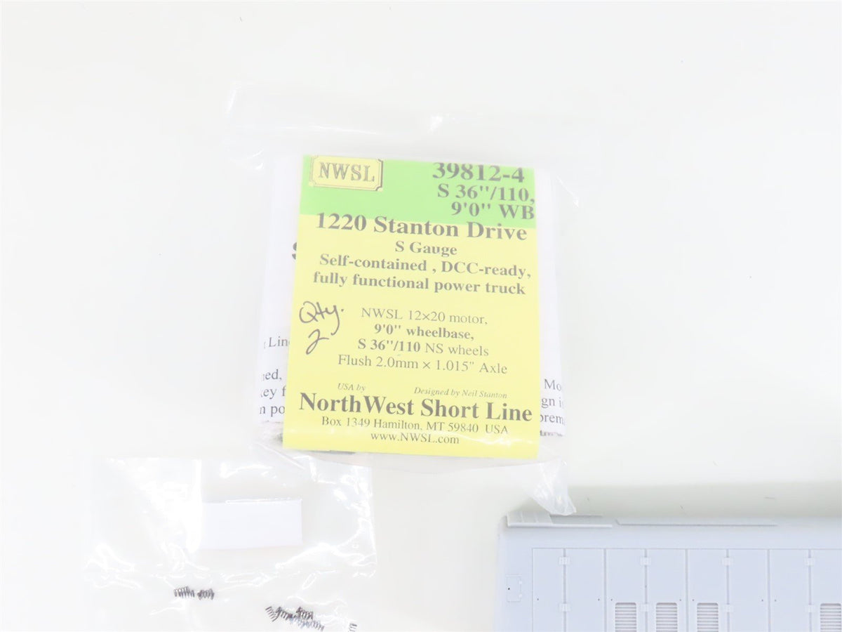 S Scale Smokey Mountain SMMW Kit Undecorated GE 70-Ton Diesel Switcher