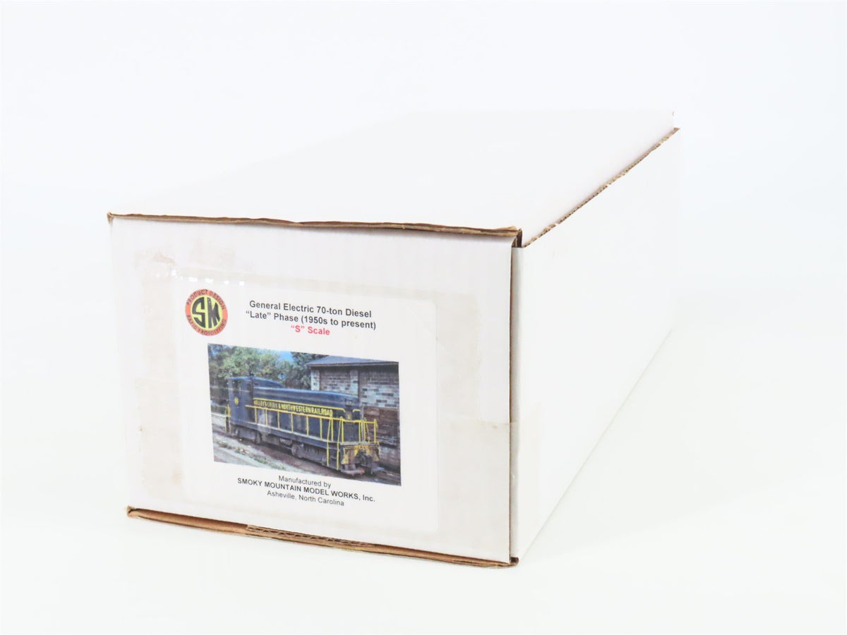 S Scale Smokey Mountain SMMW Kit Undecorated GE 70-Ton Diesel Switcher