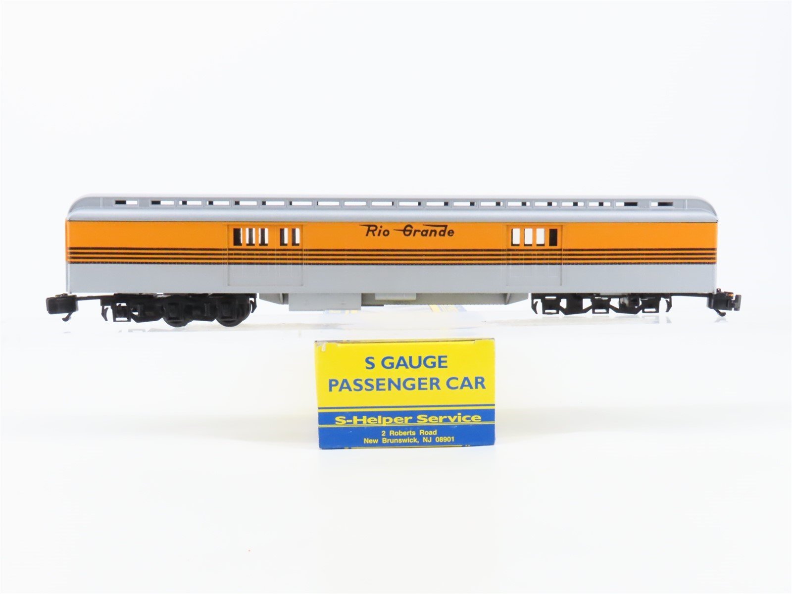 S Scale S-Helper Service D&RGW Denver & Rio Grande Western Baggage Passenger