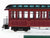 On30 Scale Bachmann Spectrum 26201 Unlettered Coach/Observation Passenger