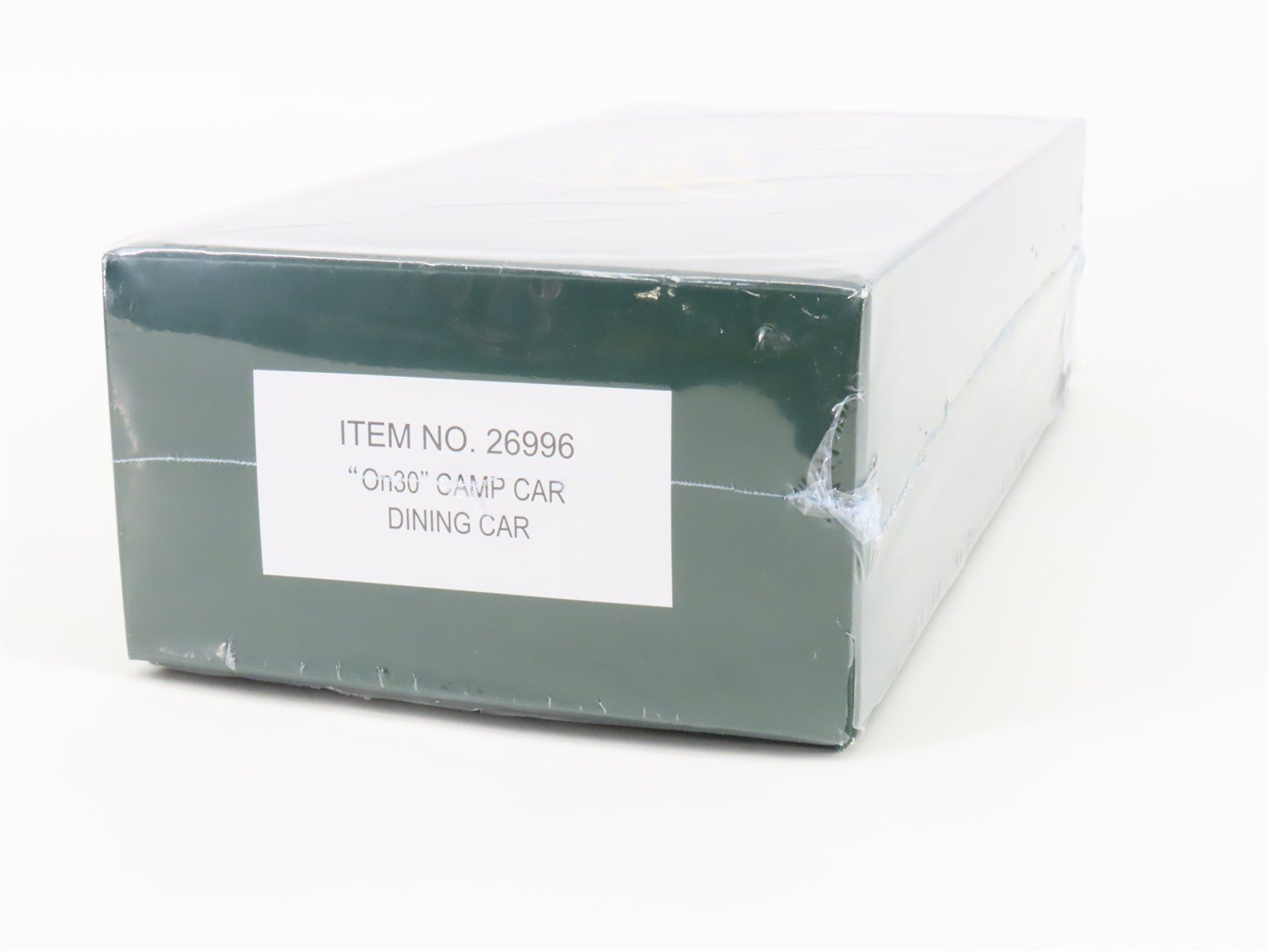 On30 Scale Bachmann Spectrum 26996 Unlettered Camp Dining Car - Weathered