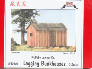 O 1/48 Scale BTS Kit #17425 McCabe Lumber Co. Logging Bunkhouses 3-Pack