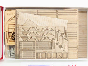 O 1/48 Scale BTS Kit #17425 McCabe Lumber Co. Logging Bunkhouses 3-Pack