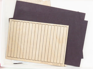 O 1/48 Scale BTS Kit #17425 McCabe Lumber Co. Logging Bunkhouses 3-Pack