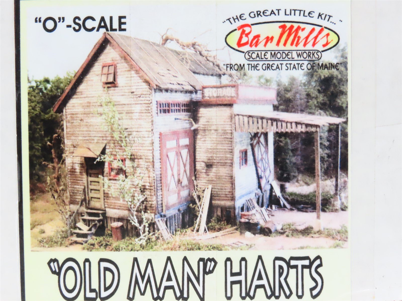 O 1/48 Bar Mills Scale Model Works Kit "Old Man" Hart's