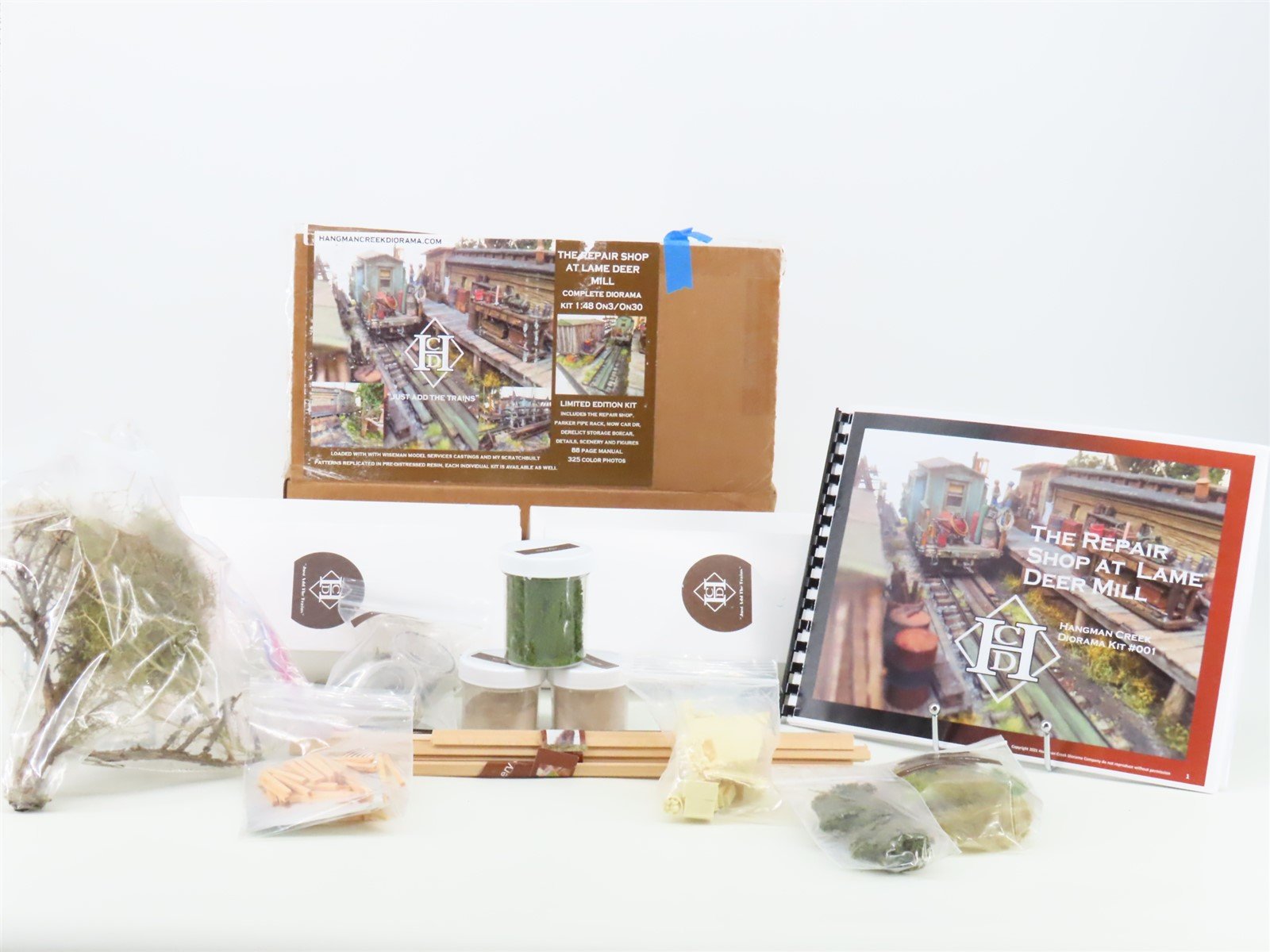 On3/On30 1/48 Hangman Creek Diorama Kit #001 The Repair Shop At Lame Deer Mill