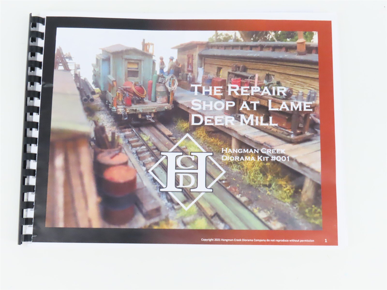 On3/On30 1/48 Hangman Creek Diorama Kit #001 The Repair Shop At Lame Deer Mill