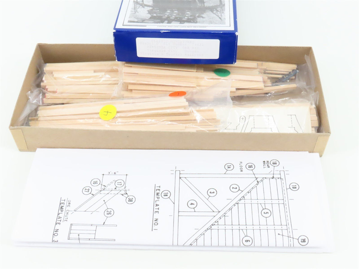 O 1/48 Scale Classic Miniatures Kit #78431 Virginia City Ore Bin