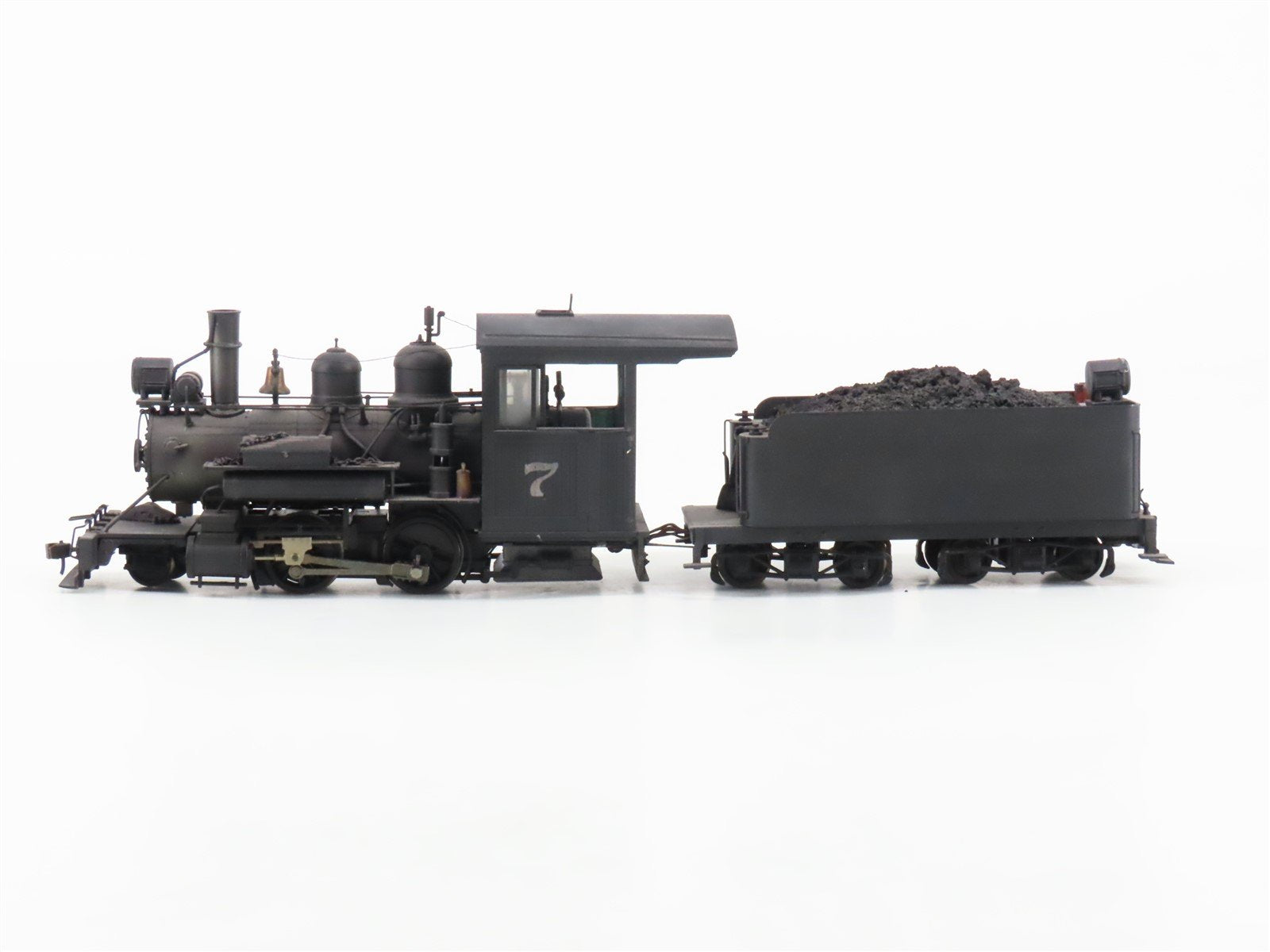 On30 Bachmann Spectrum Unlettered 2-4-0 Steam #7 w/Sound - DCC ONLY - PRO CUSTOM