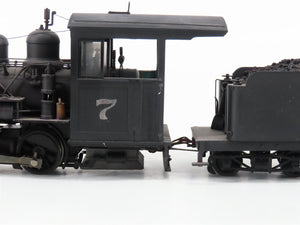 On30 Bachmann Spectrum Unlettered 2-4-0 Steam #7 w/Sound - DCC ONLY - PRO CUSTOM