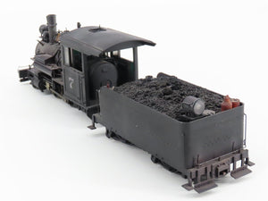 On30 Bachmann Spectrum Unlettered 2-4-0 Steam #7 w/Sound - DCC ONLY - PRO CUSTOM