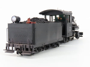 On30 Bachmann Spectrum Unlettered 2-4-0 Steam #7 w/Sound - DCC ONLY - PRO CUSTOM