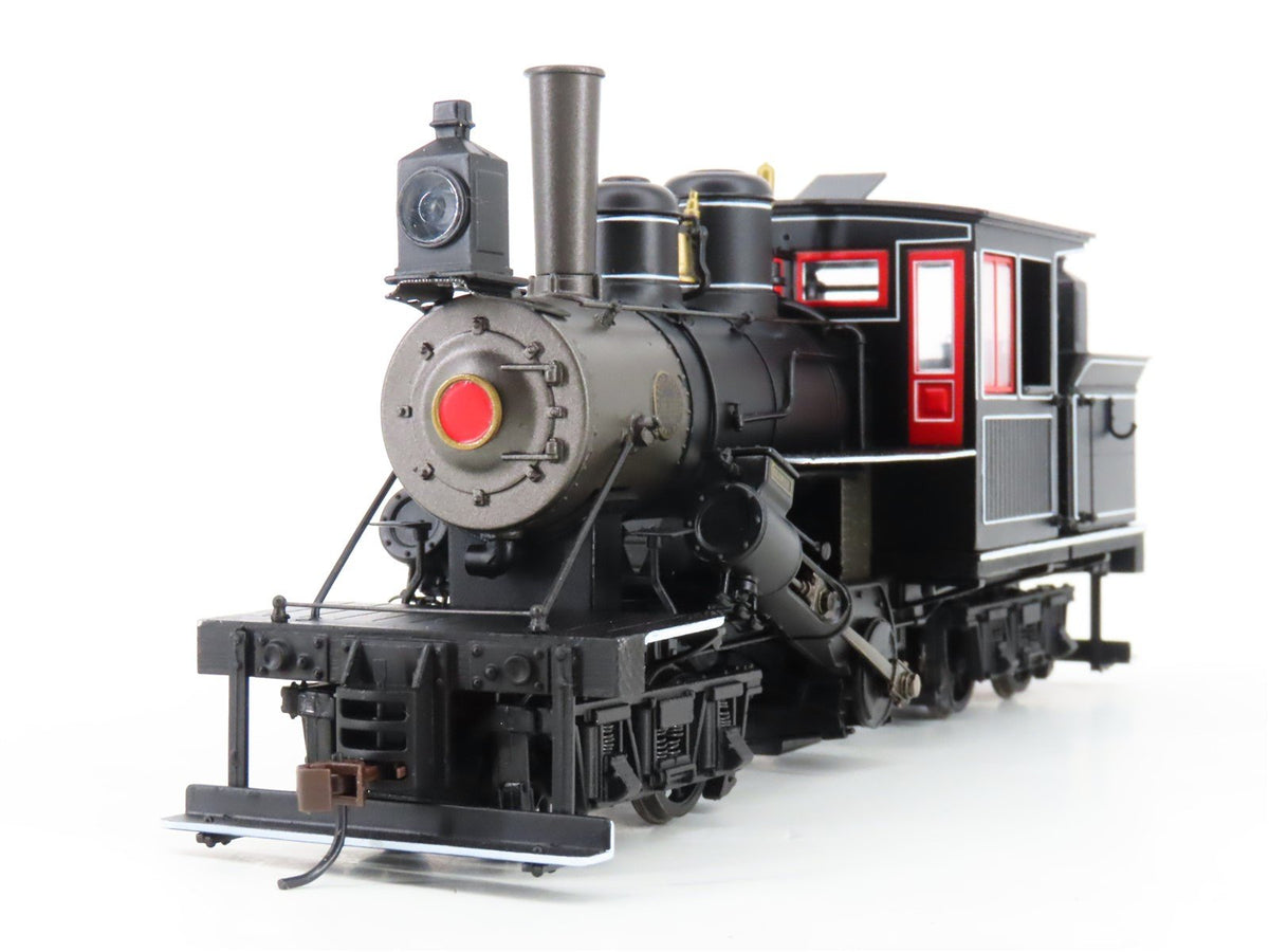 On30 Scale Bachmann Spectrum 28601 Unlettered 2-Truck Climax Steam w/DCC &amp; Sound