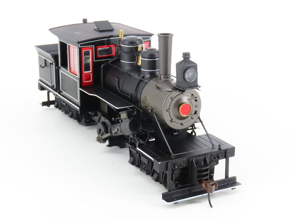 On30 Scale Bachmann Spectrum 28601 Unlettered 2-Truck Climax Steam w/DCC &amp; Sound
