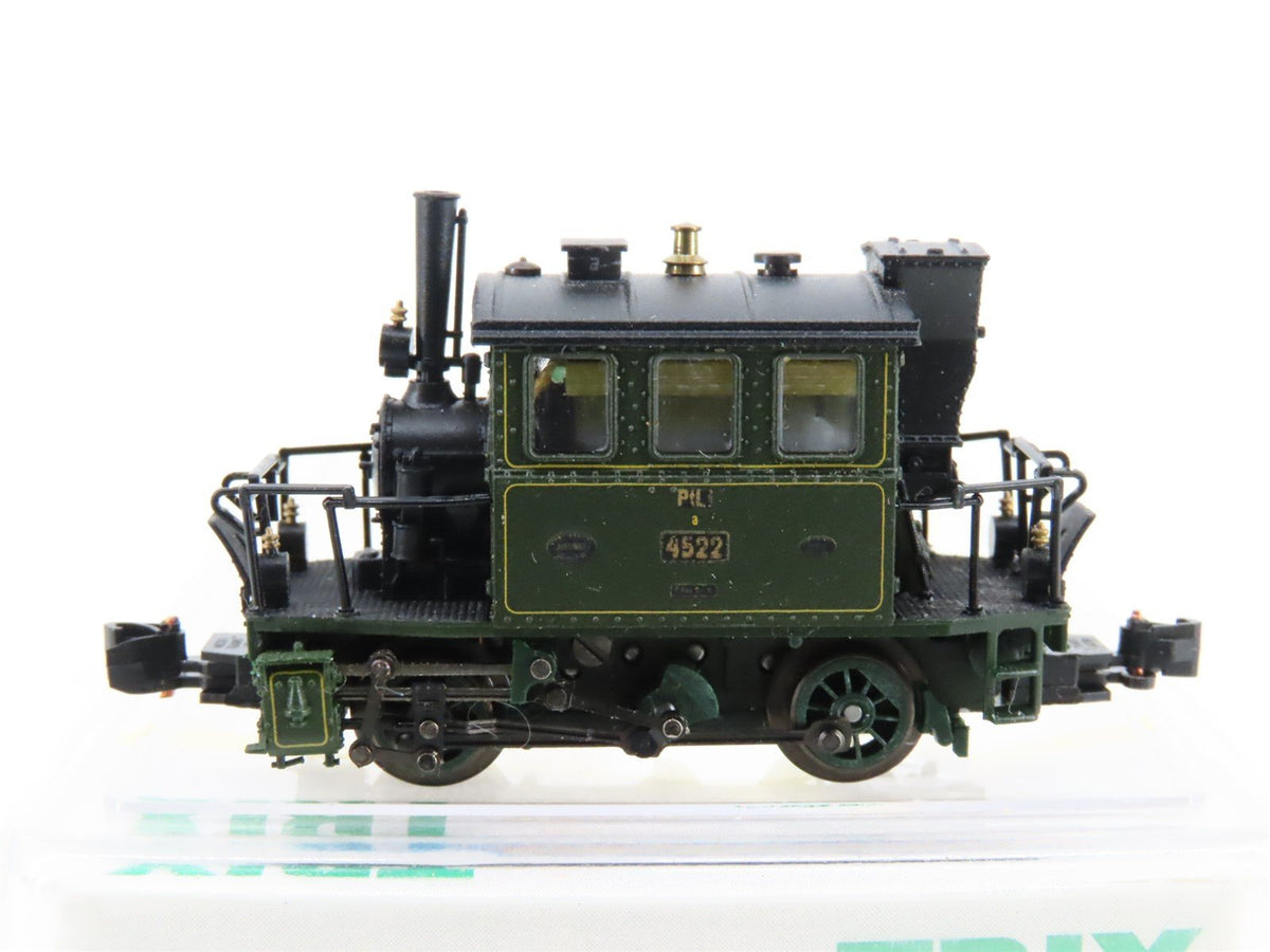 N Scale Minitrix 12114 K.Bay.Sts.B. Bavarian PtL 2/2 Glaskasten Steam #4522
