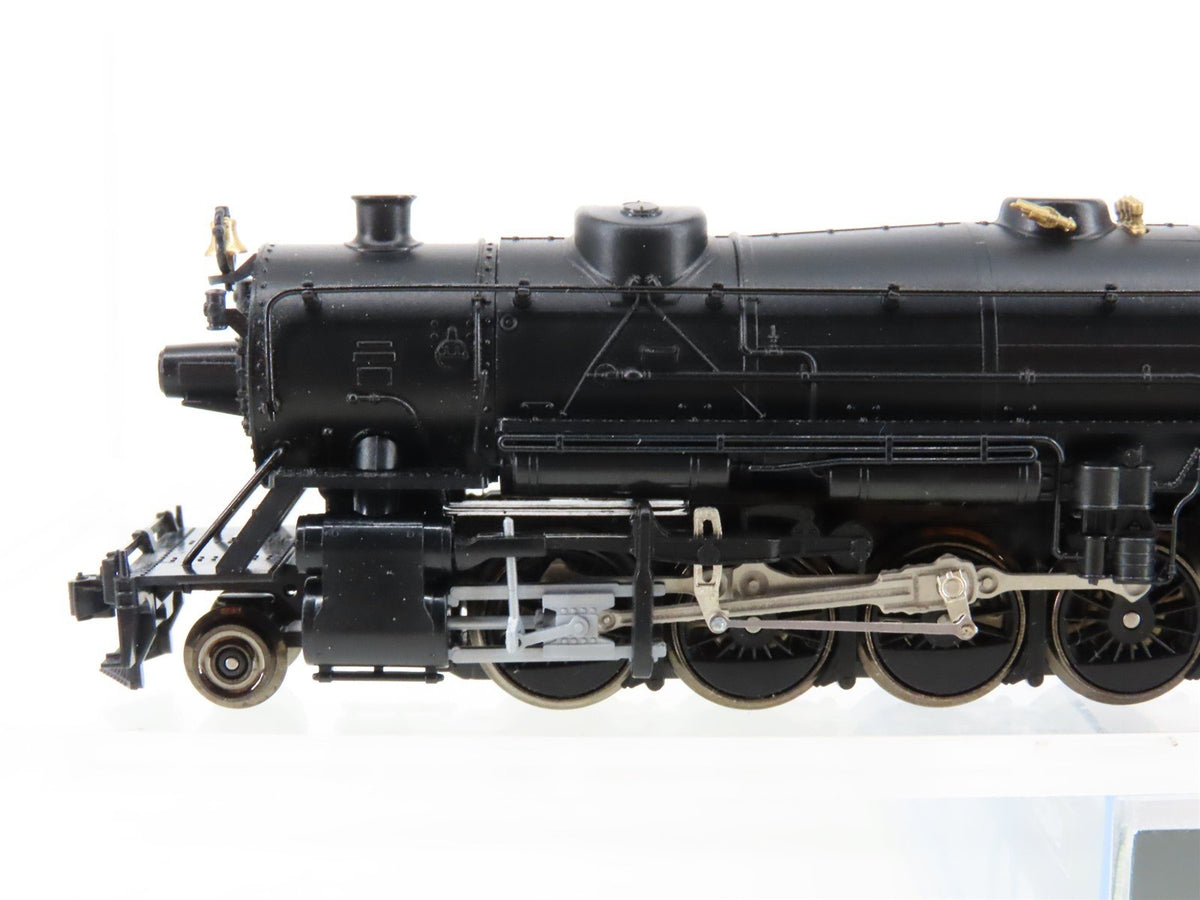 N Scale KATO 126-0211A CB&amp;Q Burlington Route 2-8-2 Heavy Mikado Steam #5502