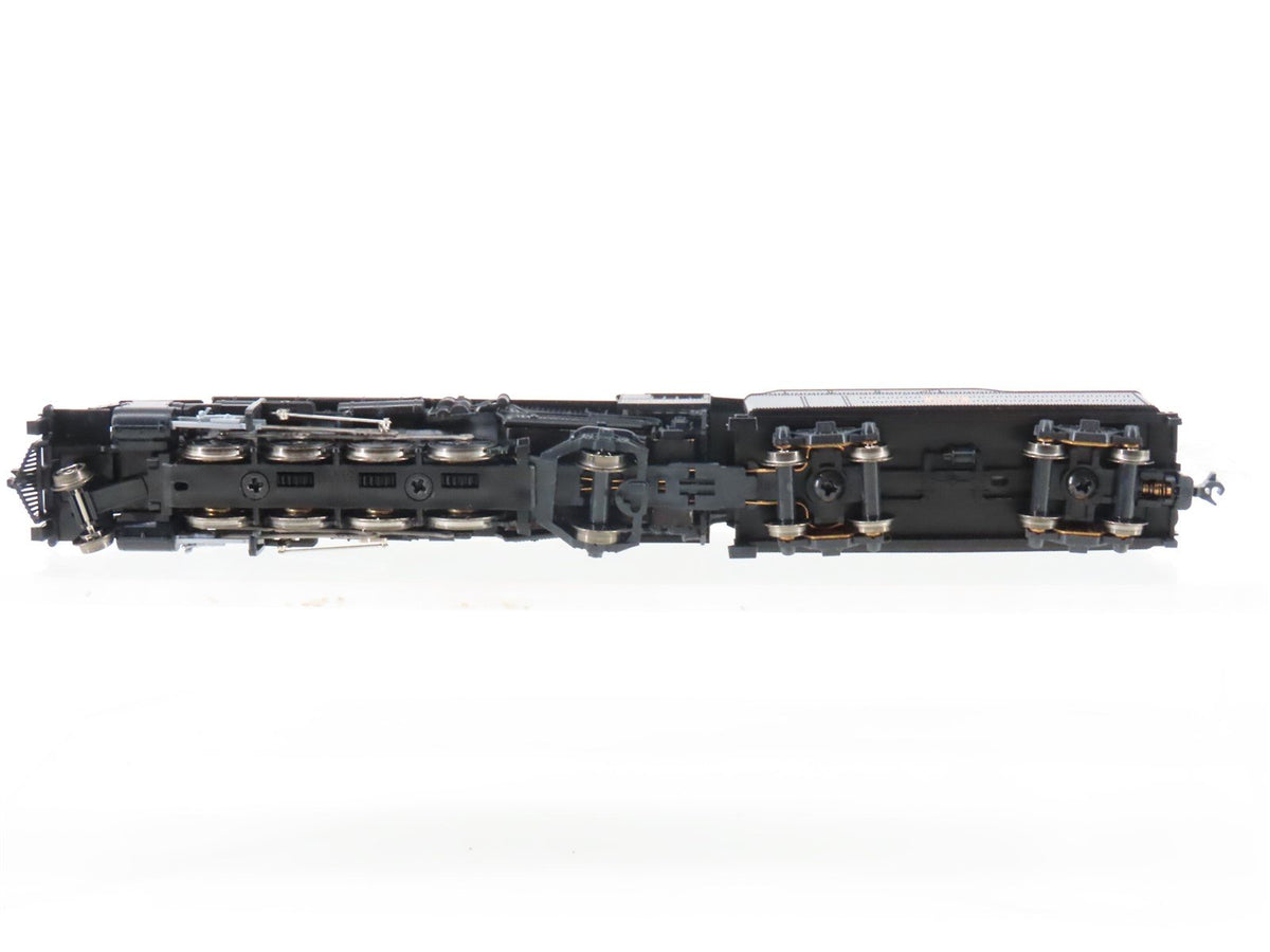 N Scale KATO 126-0211A CB&amp;Q Burlington Route 2-8-2 Heavy Mikado Steam #5502