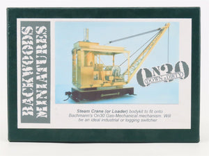On30 Scale Backwoods Miniatures Brass Kit Steam Crane