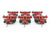 On30 Scale Bachmann Spectrum 27391 Skeleton Log Cars w/ Log Load 3-Pack