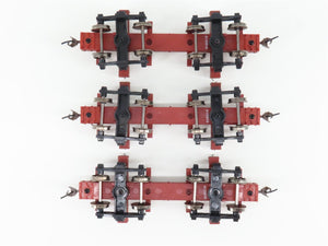 On30 Scale Bachmann Spectrum 27391 Skeleton Log Cars w/ Log Load 3-Pack