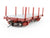 On30 Scale Bachmann Spectrum 26531 Low-Side Gondola w/ Load & Flat Car w/ Stakes