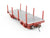 On30 Scale Bachmann Spectrum 26531 Low-Side Gondola w/ Load & Flat Car w/ Stakes