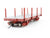 On30 Scale Bachmann Spectrum 26531 Low-Side Gondola w/ Load & Flat Car w/ Stakes