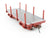 On30 Scale Bachmann Spectrum 26531 Low-Side Gondola w/ Load & Flat Car w/ Stakes