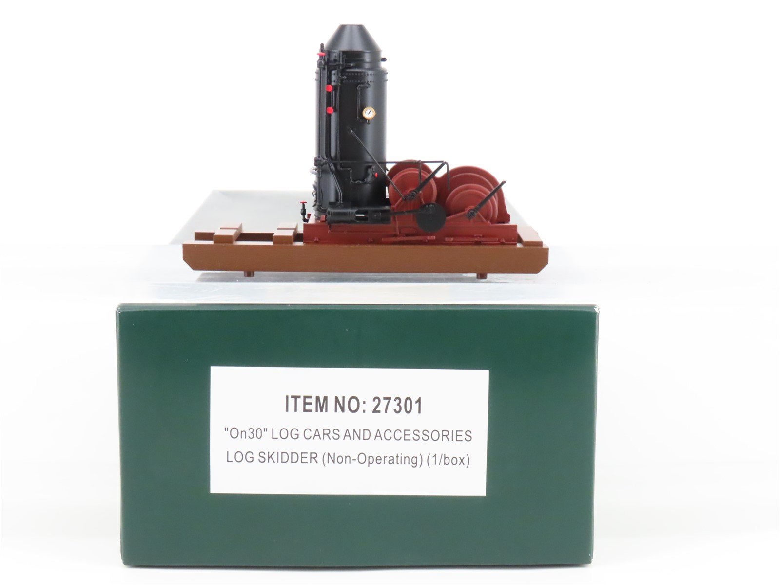 On30 Scale Bachmann Spectrum 27301 Log Skidder (Non-Operating)