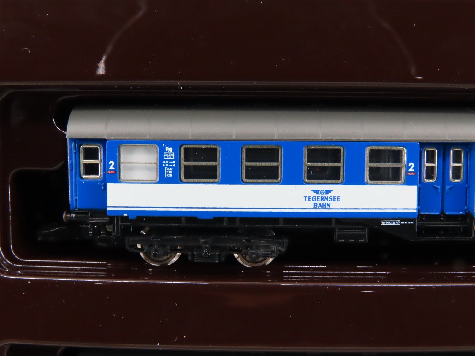 Z Scale Marklin Mini-Club 87072 Tegernsee Railway 2nd Class Passenger 2-Car Set