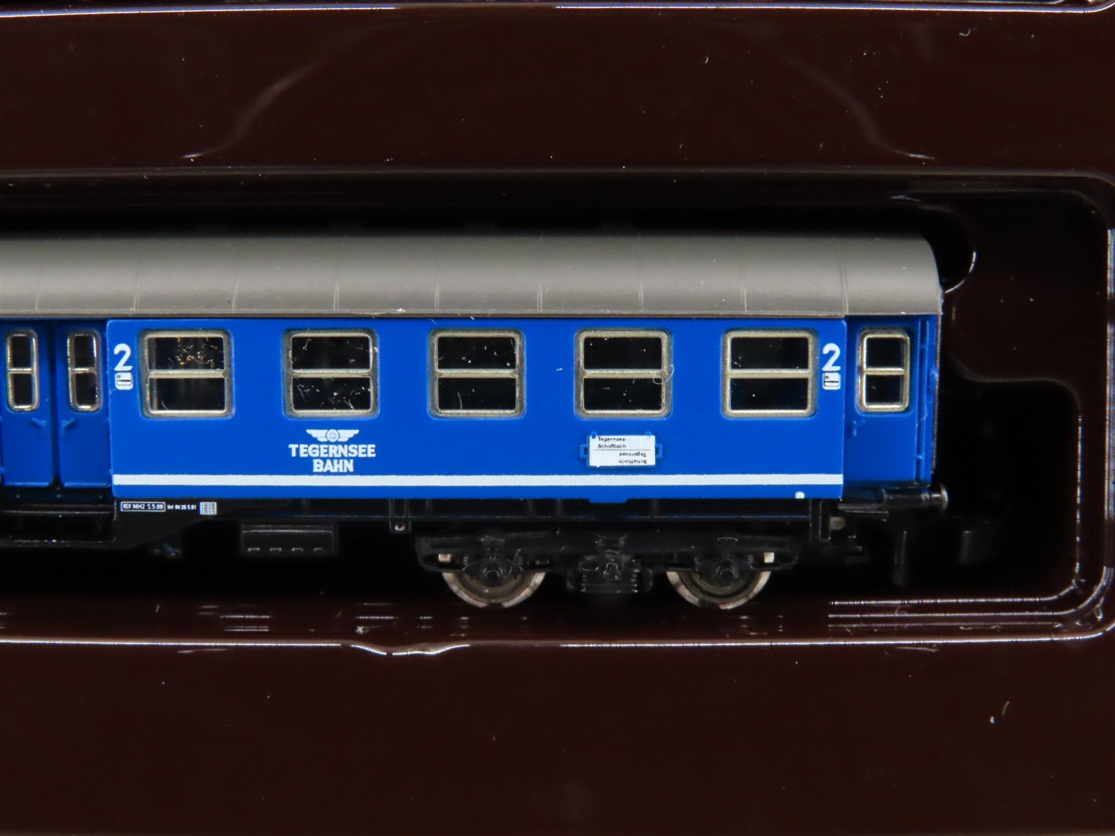 Z Scale Marklin Mini-Club 87072 Tegernsee Railway 2nd Class Passenger 2-Car Set