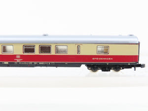 Z Scale Marklin Mini-Club DB Deutsche Bahn (German Railway) Diner Passenger Car