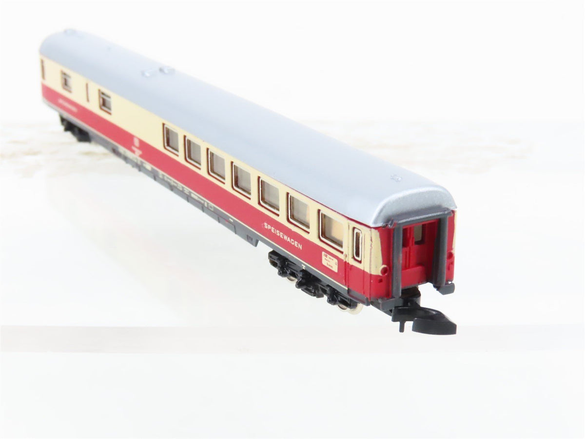 Z Scale Marklin Mini-Club DB Deutsche Bahn (German Railway) Diner Passenger Car