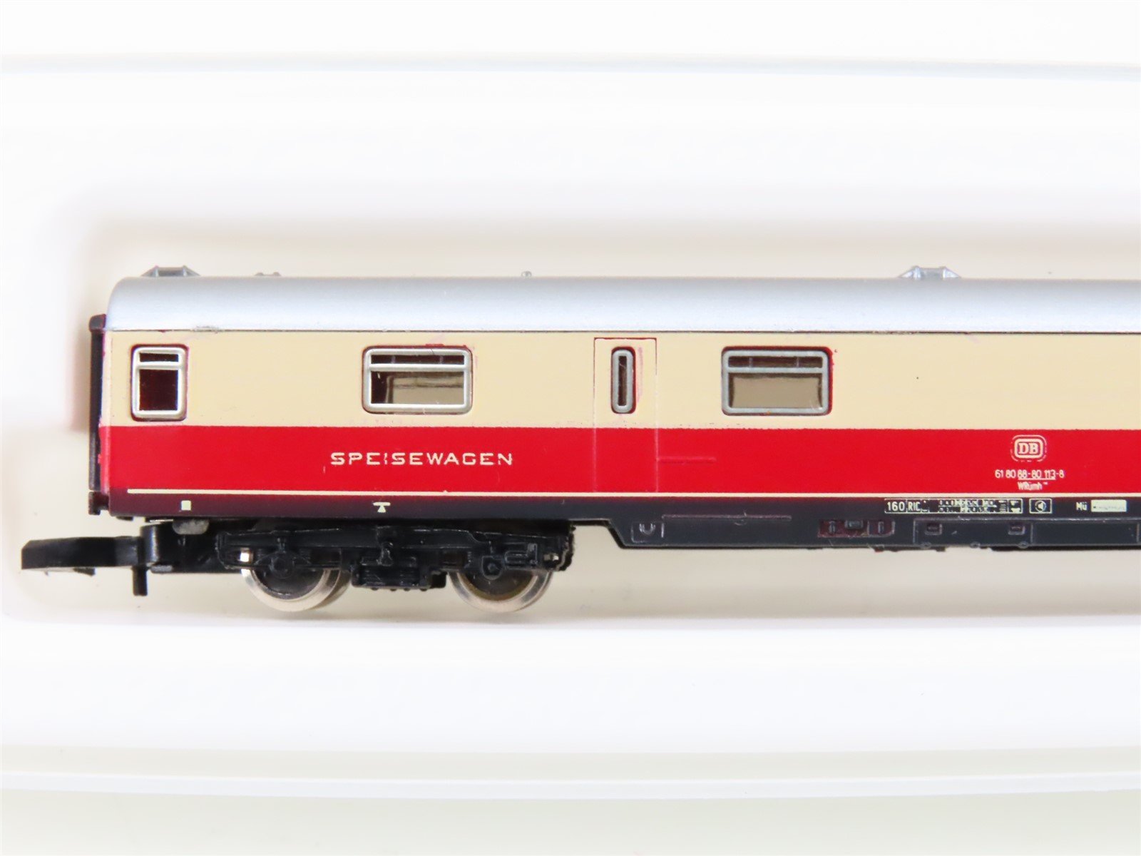 Z Marklin Mini-Club 8726 DB Deutsche Bahn (German) Express Diner Passenger