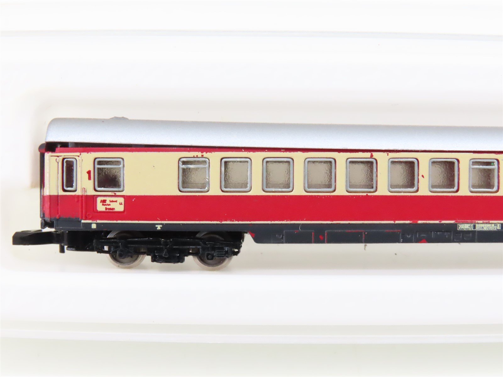 Z Scale Marklin Mini-Club 8736 DB Deutsche Bahn German 1st Class Passenger Car