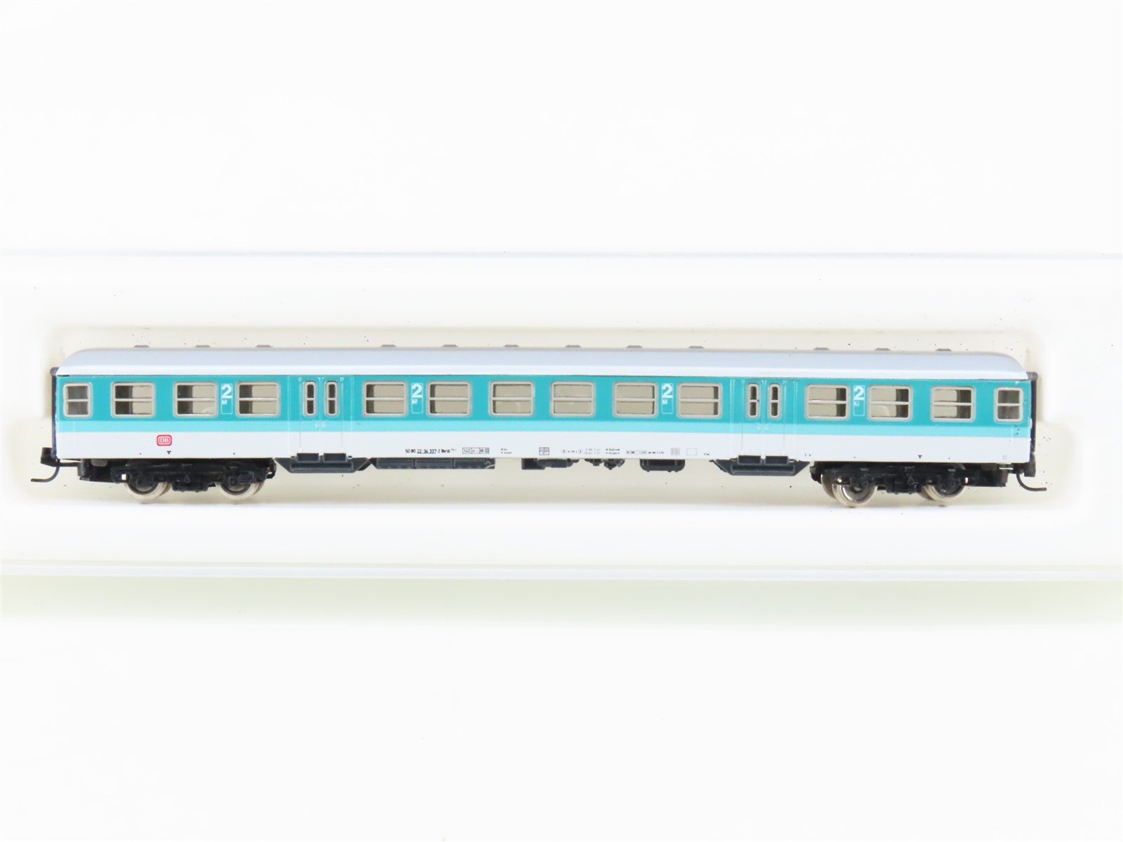 Z Scale Marklin Mini-Club 8780 DB Deutsche Bahn German 2nd Class Passenger Car