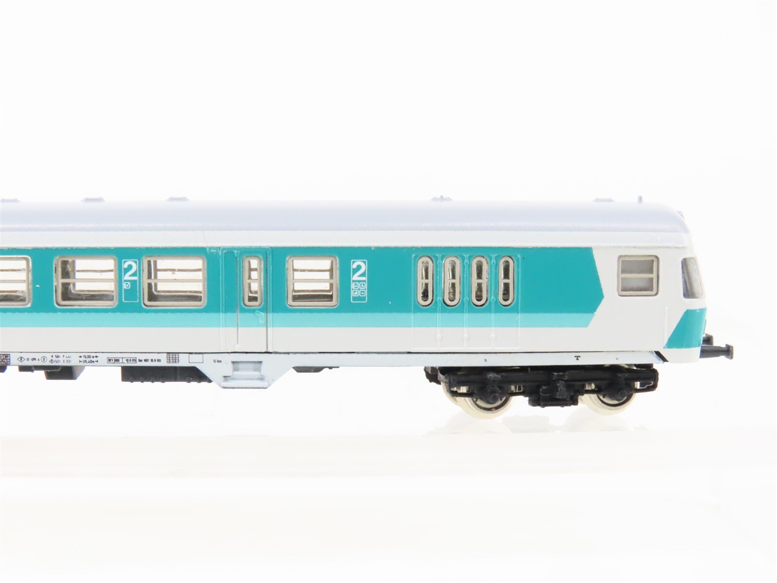 Z Scale Marklin Mini-Club 8782 DB Deutsche Bahn German 2nd Class Passenger