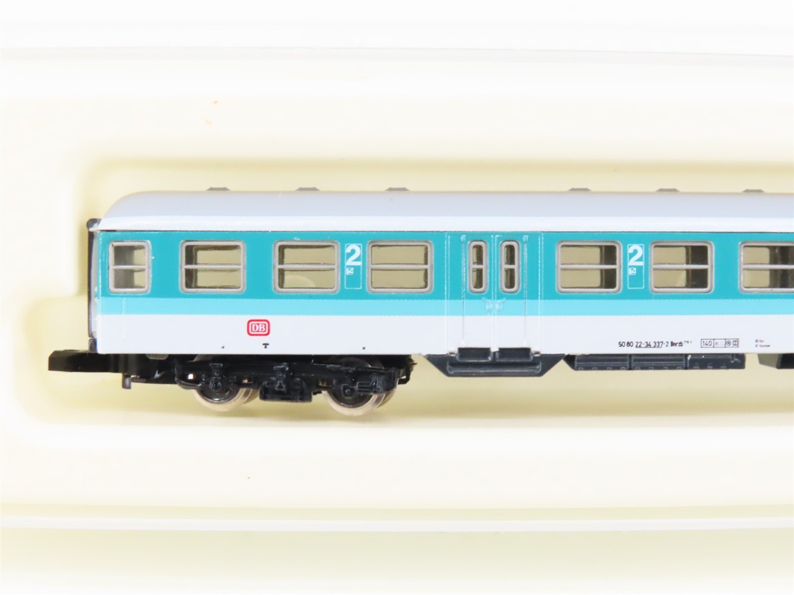 Z Scale Marklin Mini-Club 8780 DB Deutsche Bahn German 2nd Class Passenger