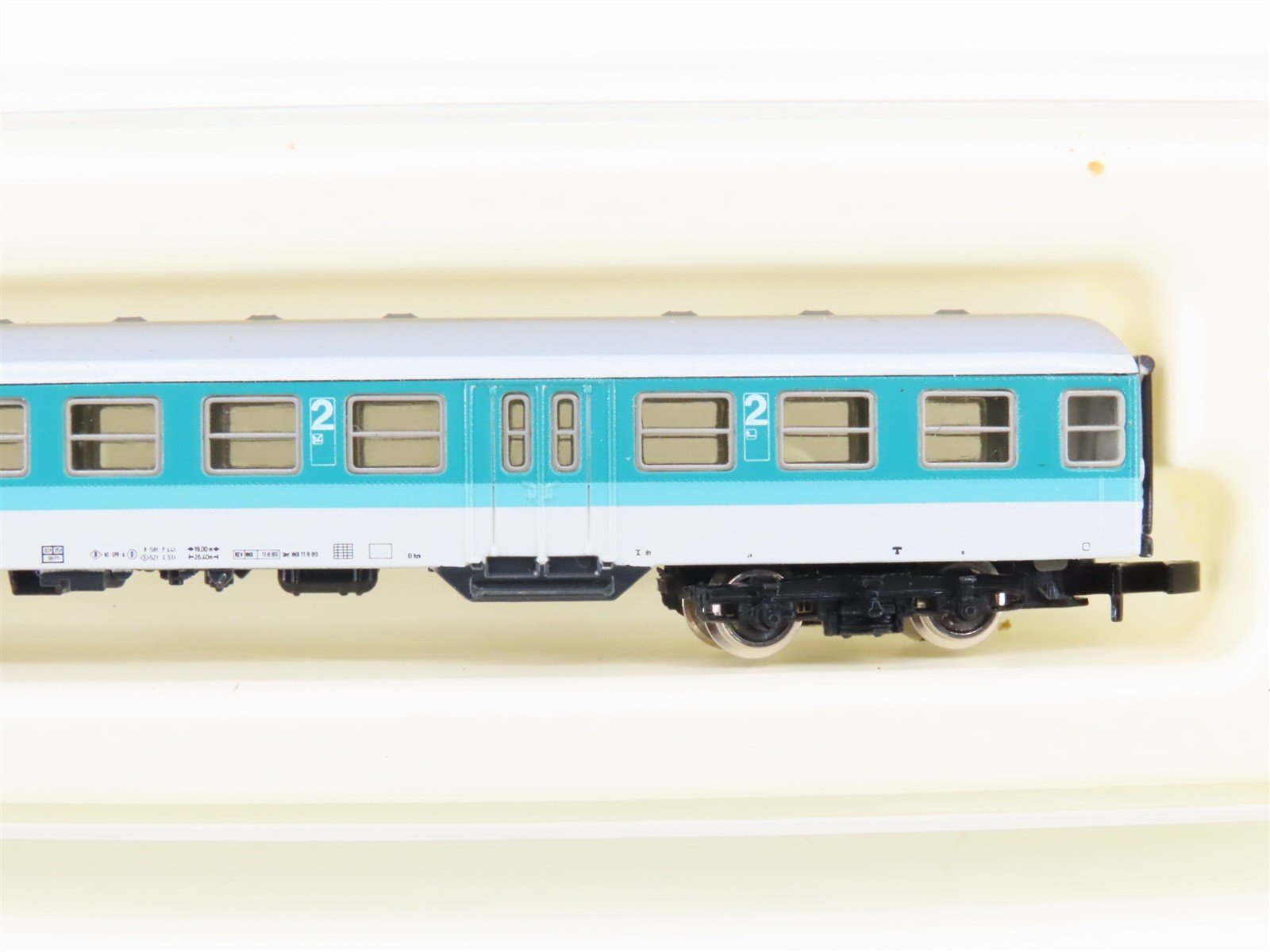 Z Scale Marklin Mini-Club 8780 DB Deutsche Bahn German 2nd Class Passenger